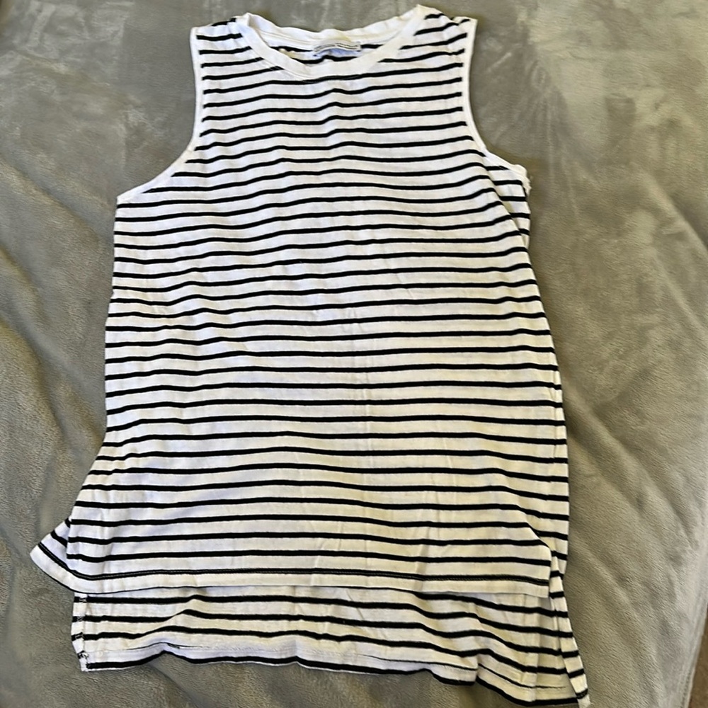 Striped Zara tank top, size S